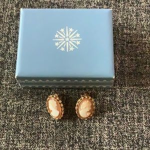 Vintage 1960’s Cameo Earrings